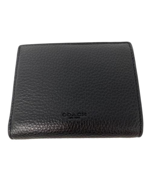 COACH（コーチ）COACH (コーチ) 2つ折り財布 ブラックの古着・服飾アイテム