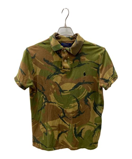 POLO RALPH LAUREN（ポロ・ラルフローレン）POLO RALPH LAUREN (ポロ・ラルフローレン) ポロシャツ カーキ サイズ:Mの古着・服飾アイテム