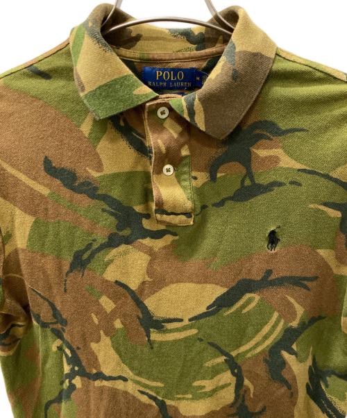 POLO RALPH LAUREN（ポロ・ラルフローレン）POLO RALPH LAUREN (ポロ・ラルフローレン) ポロシャツ カーキ サイズ:Mの古着・服飾アイテム