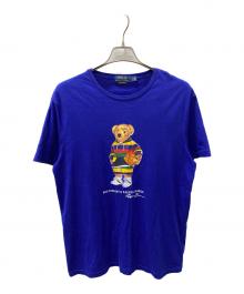 POLO RALPH LAUREN（ポロ・ラルフローレン）の古着「半袖カットソー」｜ブルー