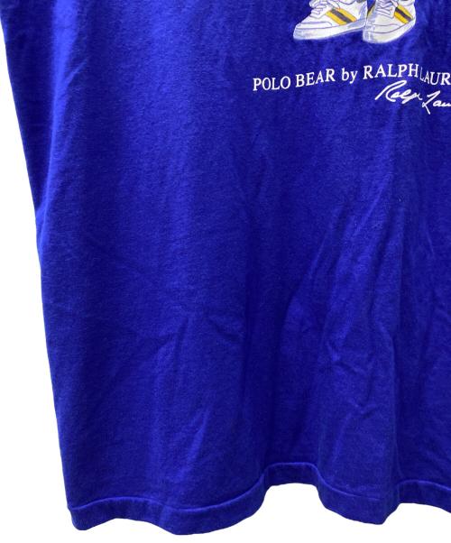 POLO RALPH LAUREN（ポロ・ラルフローレン）POLO RALPH LAUREN (ポロ・ラルフローレン) 半袖カットソー ブルー サイズ:Lの古着・服飾アイテム