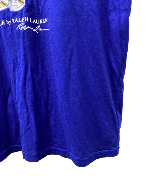 POLO RALPH LAUREN（ポロ・ラルフローレン）POLO RALPH LAUREN (ポロ・ラルフローレン) 半袖カットソー ブルー サイズ:Lの古着・服飾アイテム
