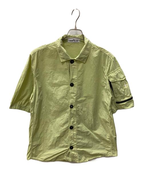 STONE ISLAND（ストーンアイランド）STONE ISLAND (ストーンアイランド) 半袖シャツ 黄緑 サイズ:Sの古着・服飾アイテム