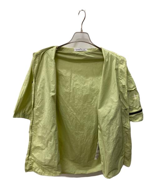 STONE ISLAND（ストーンアイランド）STONE ISLAND (ストーンアイランド) 半袖シャツ 黄緑 サイズ:Sの古着・服飾アイテム