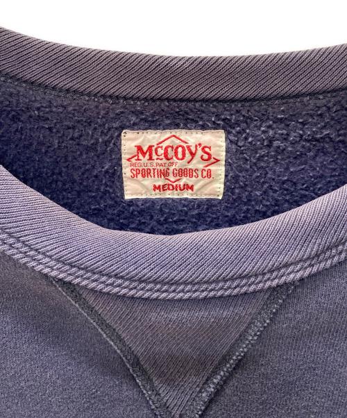 THE REAL McCOY'S（ザ・リアルマッコイズ）THE REAL McCOY'S (ザ・リアルマッコイズ) スウェット ネイビー サイズ:MEDIUMの古着・服飾アイテム