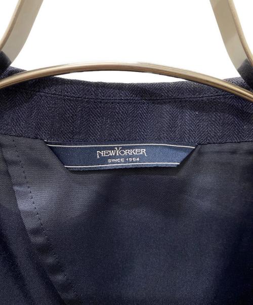 NEWYORKER（ニューヨーカー）NEWYORKER (ニューヨーカー) スーツジャケット ネイビー サイズ:FLLの古着・服飾アイテム