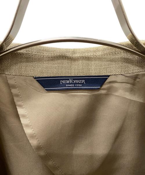 NEWYORKER（ニューヨーカー）NEWYORKER (ニューヨーカー) スーツジャケット カーキ サイズ:FLLの古着・服飾アイテム