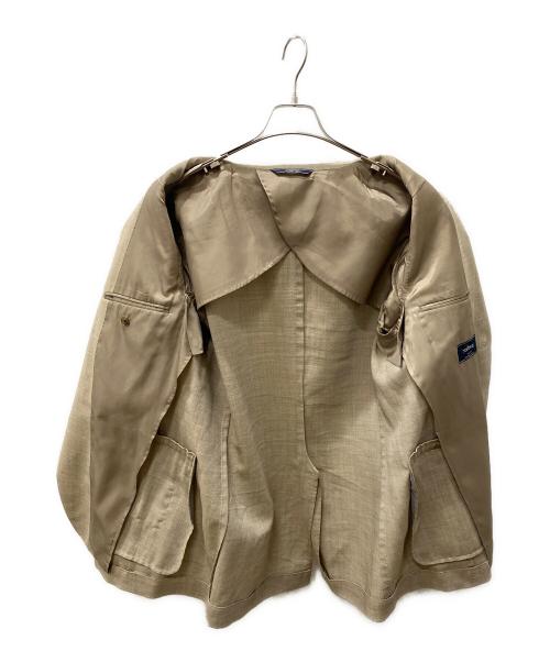 NEWYORKER（ニューヨーカー）NEWYORKER (ニューヨーカー) スーツジャケット カーキ サイズ:FLLの古着・服飾アイテム