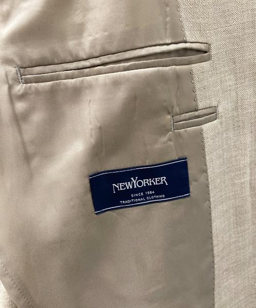 NEWYORKER（ニューヨーカー）NEWYORKER (ニューヨーカー) スーツジャケット カーキ サイズ:FLLの古着・服飾アイテム