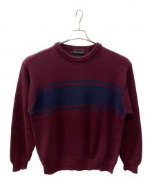 CROFT&BARROW（クロフトアンドバロー）の古着「厚手ニット」｜レッド
