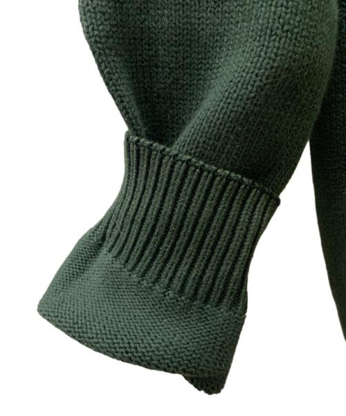 CROFT&BARROW（クロフトアンドバロー）CROFT&BARROW (クロフトアンドバロー) 厚手ニット グリーン サイズ:Lの古着・服飾アイテム