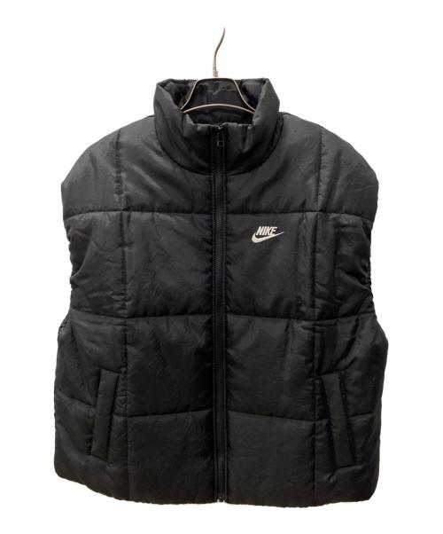 NIKE（ナイキ）NIKE (ナイキ) 中綿ベスト ブラック サイズ:Lの古着・服飾アイテム