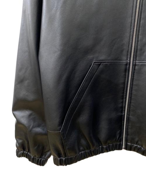 LEVI'S（リーバイス）LEVI'S (リーバイス) PREMIUM BLACK FULLZIP SPORTS LEATHER ブラック サイズ:XSの古着・服飾アイテム
