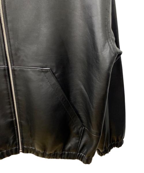 LEVI'S（リーバイス）LEVI'S (リーバイス) PREMIUM BLACK FULLZIP SPORTS LEATHER ブラック サイズ:XSの古着・服飾アイテム