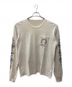 CHROME HEARTSクロムハーツ）の古着「Chrome Hearts Horse Shoe L/S T-Shirt」｜ホワイト