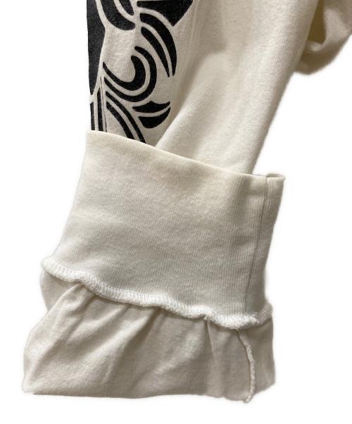 CHROME HEARTS（クロムハーツ）CHROME HEARTS (クロムハーツ) Chrome Hearts Horse Shoe L/S T-Shirt ホワイト サイズ:LARGEの古着・服飾アイテム