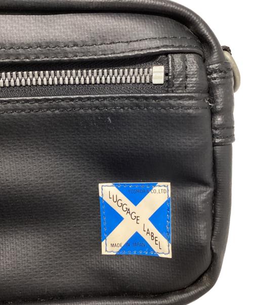 LUGGAGE LABEL（ラゲッジ レーベル）LUGGAGE LABEL (ラゲッジ レーベル) ニューライナー クラッチバッグ ブラックの古着・服飾アイテム