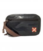 LUGGAGE LABELラゲッジ レーベル）の古着「ライナー ショルダーバッグ」｜ブラック