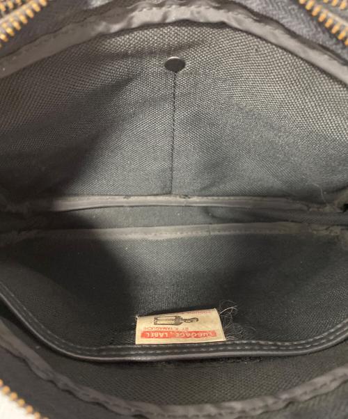 LUGGAGE LABEL（ラゲッジ レーベル）LUGGAGE LABEL (ラゲッジ レーベル) ショルダーバッグ ブラックの古着・服飾アイテム