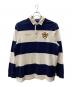 POLO RALPH LAUREN（ポロ・ラルフローレン）の古着「ラガーシャツ」｜ホワイト×ネイビー