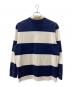POLO RALPH LAUREN (ポロ・ラルフローレン) ラガーシャツ ホワイト×ネイビー サイズ:XXL：7000円