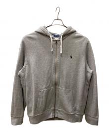 POLO RALPH LAUREN（ポロ・ラルフローレン）の古着「ジップパーカー」｜グレー