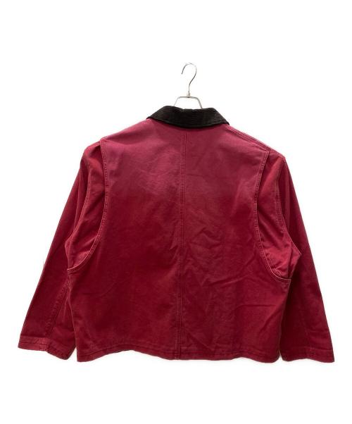 H&M（エイチアンドエム）H&M (エイチアンドエム) ワークジャケット レッド サイズ:XLの古着・服飾アイテム