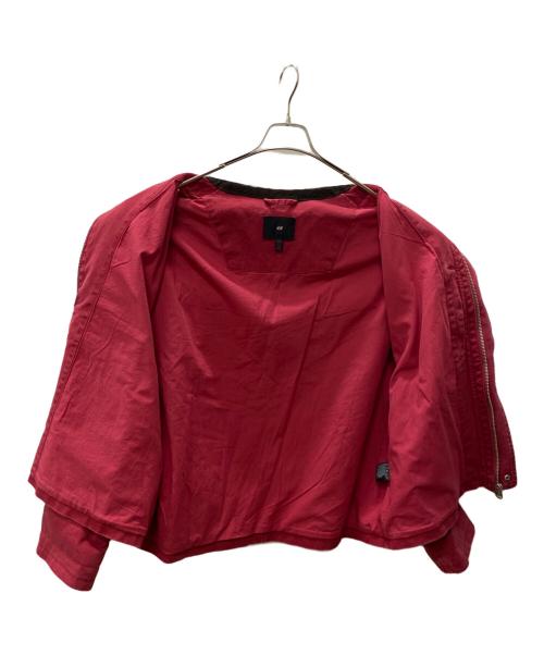 H&M（エイチアンドエム）H&M (エイチアンドエム) ワークジャケット レッド サイズ:XLの古着・服飾アイテム