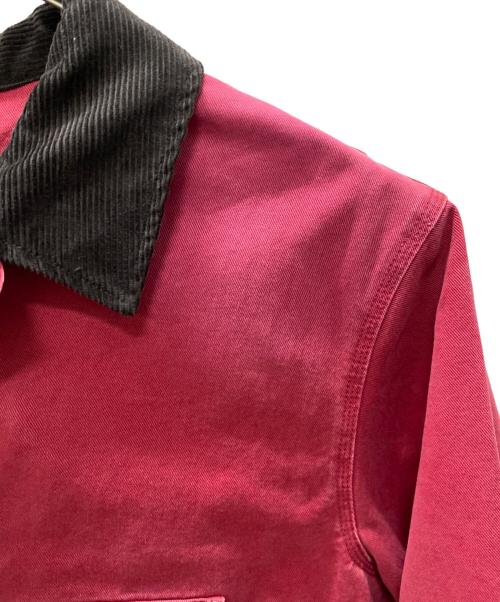 H&M（エイチアンドエム）H&M (エイチアンドエム) ワークジャケット レッド サイズ:XLの古着・服飾アイテム