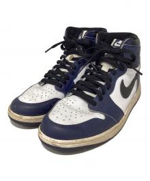 NIKE（ナイキ）の古着「Air Jordan 1 Retro High OG」｜ネイビー×ホワイト
