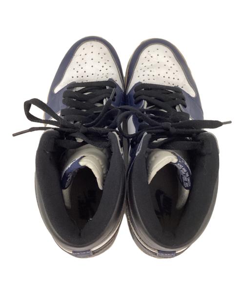 NIKE（ナイキ）NIKE (ナイキ) Air Jordan 1 Retro High OG ネイビー×ホワイト サイズ:27.5cmの古着・服飾アイテム