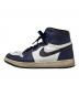 NIKE (ナイキ) Air Jordan 1 Retro High OG ネイビー×ホワイト サイズ:27.5cm：7000円