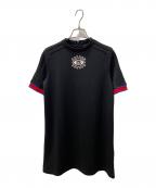 adidasアディダス）の古着「半袖ワンピース」｜ブラック