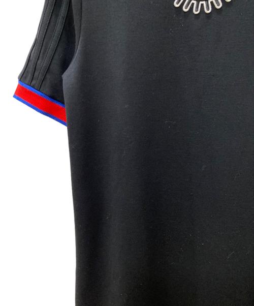 adidas（アディダス）adidas (アディダス) 半袖ワンピース ブラック サイズ:Lの古着・服飾アイテム