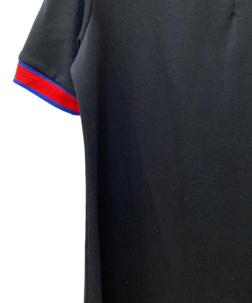 adidas（アディダス）adidas (アディダス) 半袖ワンピース ブラック サイズ:Lの古着・服飾アイテム