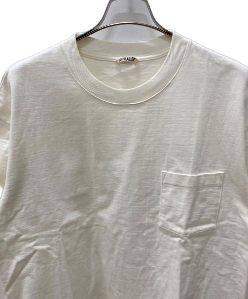 AURALEE（オーラリー）AURALEE (オーラリー) ヘビーウェイトT ホワイト サイズ:4の古着・服飾アイテム