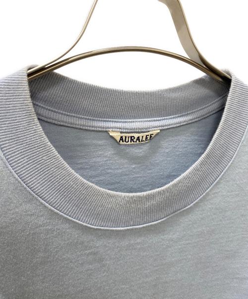 AURALEE（オーラリー）AURALEE (オーラリー) ヘビーウェイトT ブルー サイズ:4の古着・服飾アイテム