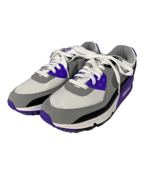 NIKE（ナイキ）NIKE (ナイキ) AIR MAX90 ホワイト×パープル サイズ:27cm 未使用品の古着・服飾アイテム