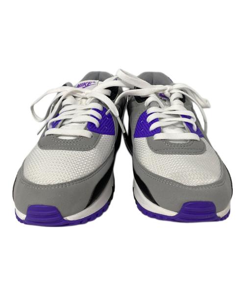NIKE（ナイキ）NIKE (ナイキ) AIR MAX90 ホワイト×パープル サイズ:27cm 未使用品の古着・服飾アイテム