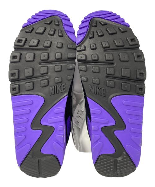 NIKE（ナイキ）NIKE (ナイキ) AIR MAX90 ホワイト×パープル サイズ:27cm 未使用品の古着・服飾アイテム