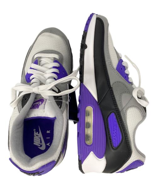 NIKE（ナイキ）NIKE (ナイキ) AIR MAX90 ホワイト×パープル サイズ:27cm 未使用品の古着・服飾アイテム
