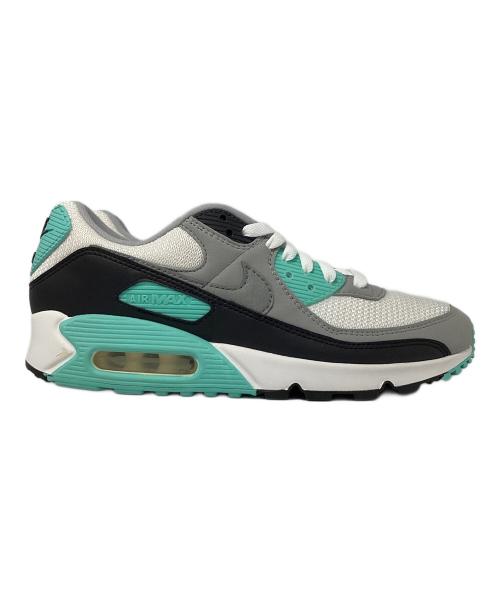 NIKE（ナイキ）NIKE (ナイキ) AIR MAX90 ホワイト×ターコイズ サイズ:27cm 未使用品の古着・服飾アイテム