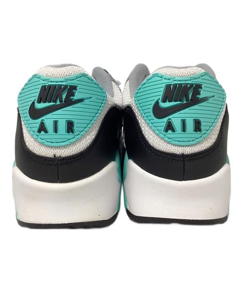 NIKE（ナイキ）NIKE (ナイキ) AIR MAX90 ホワイト×ターコイズ サイズ:27cm 未使用品の古着・服飾アイテム