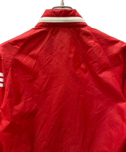 adidas（アディダス）adidas (アディダス) ウインドブレーカー レッド サイズ:Lの古着・服飾アイテム