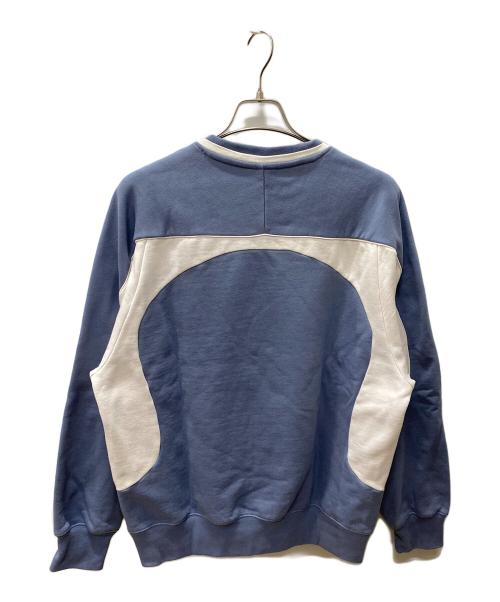 PALACE SKATEBORDS（パレス）PALACE SKATEBORDS (パレス) クルーネクスウェット ブルー サイズ:Mの古着・服飾アイテム