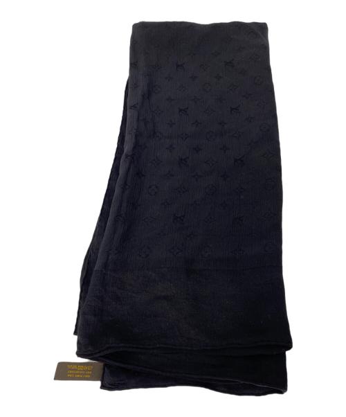 LOUIS VUITTON（ルイ ヴィトン）LOUIS VUITTON (ルイ ヴィトン) シルクスカーフ ブラックの古着・服飾アイテム