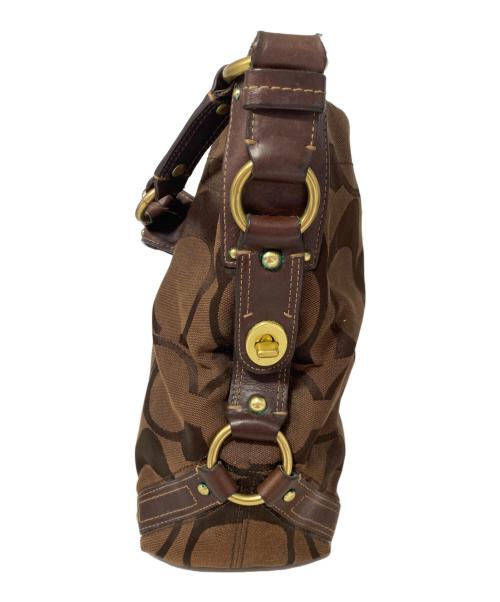 COACH（コーチ）COACH (コーチ) ショルダーバッグ ダークブラウンの古着・服飾アイテム