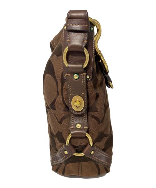COACH（コーチ）COACH (コーチ) ショルダーバッグ ダークブラウンの古着・服飾アイテム