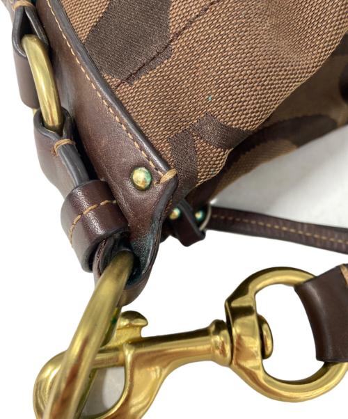 COACH（コーチ）COACH (コーチ) ショルダーバッグ ダークブラウンの古着・服飾アイテム