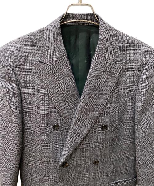 TAKEO KIKUCHI（タケオキクチ）TAKEO KIKUCHI (タケオキクチ) ダブルスーツ グレー サイズ:L 未使用品の古着・服飾アイテム